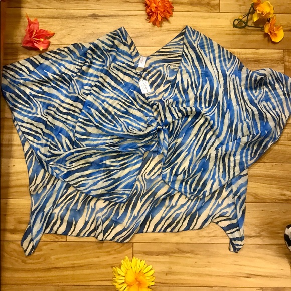 Silhouette By Lavello Sheer Wrap Scarf - Picture 1 of 6